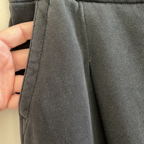 NWT Aerie Wide Leg High Rise Sweatpants in Charcoal Gray size medium - Picture 3 of 11